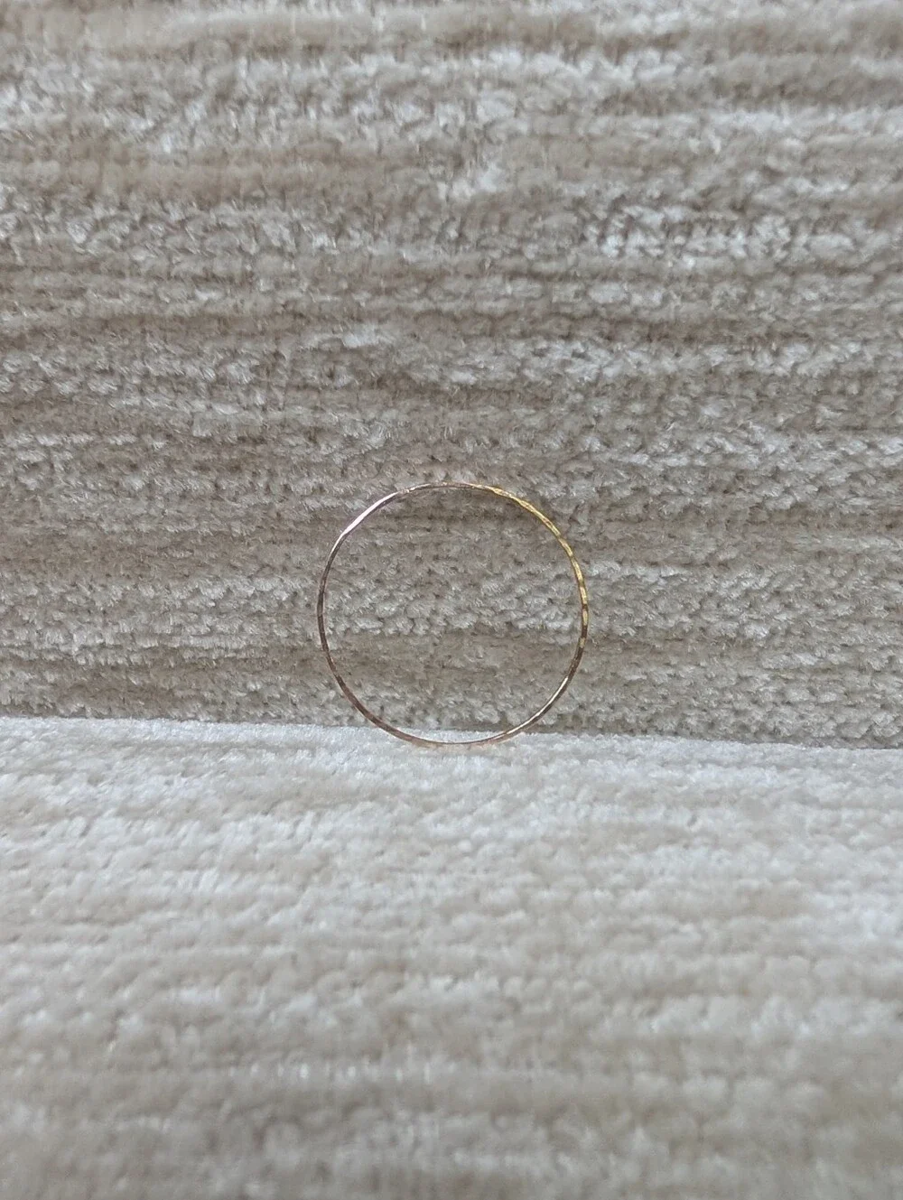 Catbird ROSE GOLD Threadbare Ring, Size 7 - Picture 4 of 8